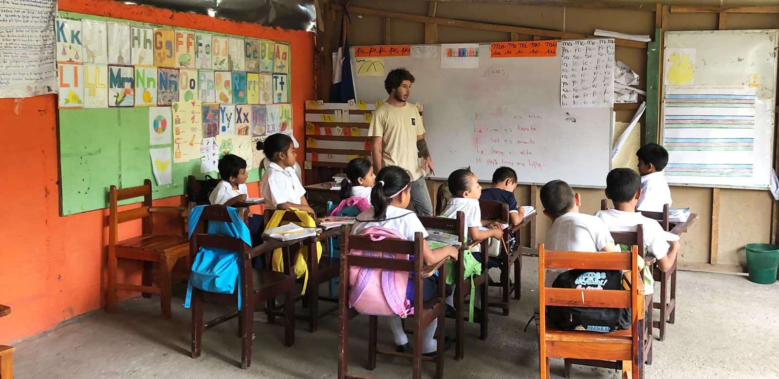 Voluntariado Nicaragua - Voluntario Clase